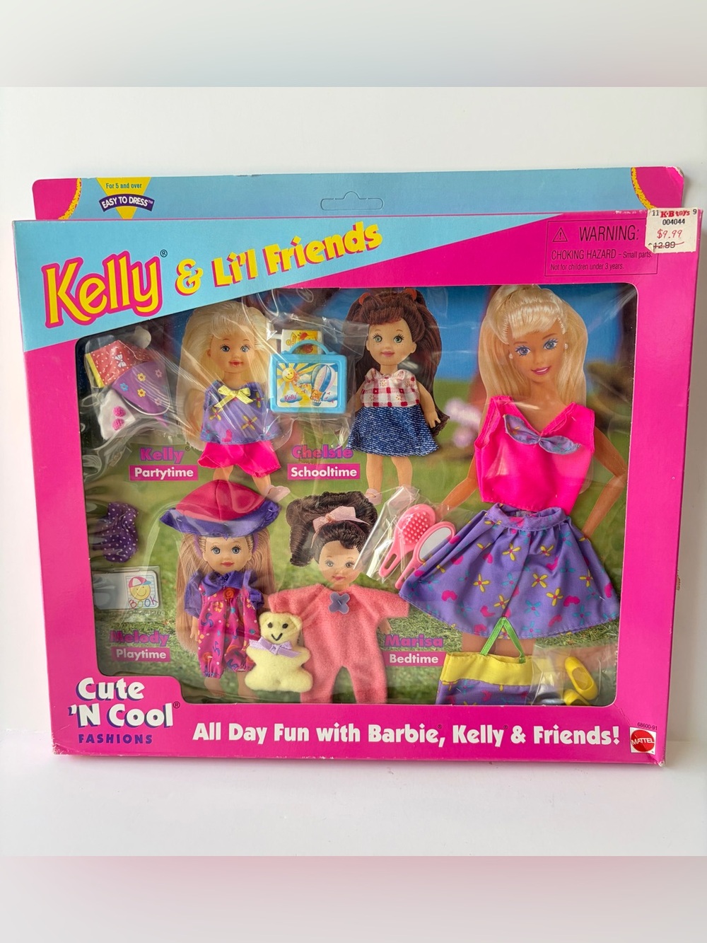 Barbie Cute N Cool Fashions Kelly & Li'l Friends Clothes